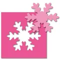 Produktbild: efco Stanzer 3XL, Schneeflocke Motivstanzer, Kern: Metall, pink, 15 x 10,5 x 9 cm