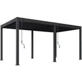 Produktbild: Weide Classic Alu-Stahl Pavillon 3 x 5,3 M Anthrazit Pergola Freistehend
