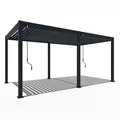 Produktbild: Weide Pergola Classic Pavillon Terrassenüberdachung Aluminium 3 x 5,3 M anthrazit, BxTxH: 530x300x255 cm grau 530 cm x 255 cm x 300 cm