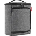 Produktbild: Reisenthel Kühltasche UK7052, Coolerbox twist silver, 7 Liter, 23 x 30 x 14cm, faltbar