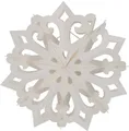 Produktbild: Guru-Shop Christbaumschmuck Snowflake Design Dekoobjekt, Lampenschirm -..