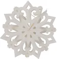 Produktbild: Snowflake Design Dekoobjekt,  Lampenschirm - Modell Alaska - 25*25*10*25 cm