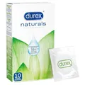 Produktbild: 10 Stk DUREX NATURALS Kondome aus natürlichen Inhaltsstoffen mit Gleitgelschicht