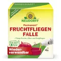 Produktbild: Neudorff Permanent FruchtfliegenFalle – Beseitigt zuverlässig Frucht-, Obst- und Essigfliegen im Haus und Garten. Nachfüllbar und insektizidfrei, 1 Set