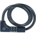 Produktbild: Yale Fahrradschloss YCC0, Spiralkabel 1,0m inkl. Halterung