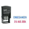 Produktbild: trodat Datumstempel 4850/L mit Text 