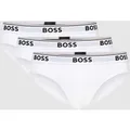 Produktbild: BOSS Slip mit Label-Details im 3er-Pack Modell 'Power' in Weiss, Größe M