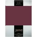 Produktbild: Janine Jersey Elastic Spannbetttuch 90x190 cm - 100x220 cm | burgund - lila