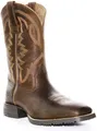 Produktbild: Ariat Hybrid Ranchwrk Wasserfest Wadenlang Herren Stiefel IN Brown Blau EU 41-46