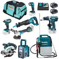 Produktbild: Makita Set 18V DUS054 Z Akku-Druckspritze Akku-Schlagbohrschrauber DHP458 DSS610