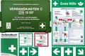 Produktbild: WM-Teamsport Erste-Hilfe-Koffer Betriebsverbandkasten DIN 13157 + BG Info-Komplettpaket + Verbandbuch