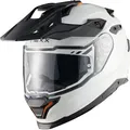 Produktbild: Nexx Y.TRAVL Plain Motocross Helm, weiss, Größe M für Männer