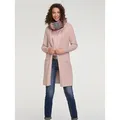 Produktbild: Longstrickjacke HEINE, Damen, Gr. 40/42, rosa (rosé), 52% Viskose, 26% Polyester, 22% Polyamid, unifarben, Strickjacken Longstrickjacke