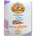 Produktbild: Caputo Nuvola Super Mehl Typ 0 5kg - Starkes Pizzamehl W 320-340 - High Protein 13,5% für Canotto Style & Biga - Lange Gärung