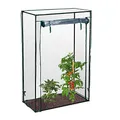 Produktbild: Relaxdays Tomatengewächshaus, Garten, Balkon, Foliengewächshaus Tomaten, HBT 150x100x50cm, Stahl, PVC-Folie, transparent
