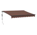 Produktbild: vidaXL Markise Markise Automatisch Braun 300x250 cm (1-St)