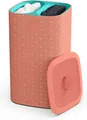 Produktbild: Joseph Joseph Wäschekorb Tota Pop 60-Liter, 2x30-Liter-Tragetaschen aus Stoff