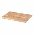 Produktbild: Continenta Schneidebrett Stirnholz Küchenbrett Holzbrett Gummibaumholz 26 x 18cm