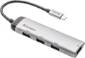 Produktbild: USB-C Verbatim Multiport HUB 4-Port USB 3.2 GEN 1Type A