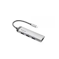 Produktbild: Verbatim Hub USB 3.1-C Multiport 4x USB 3.2 Gen.1, silber Kabel 15cm