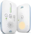 Produktbild: Philips AVENT Audio Monitors Audiophones SCD503/26 DECT-Babyphone, 330 m, 120 Kanäle, 50 m, 330 m, DECT, Weiß