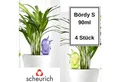 Produktbild: Scheurich Bewässerungssystem -, (Spar-Set, 4-tlg), Scheurich Wasserspender Bördy S 90 ml