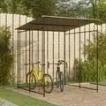 Produktbild: Fahrradschuppen 190x190x222 Cm Stahl Schwarz - Vidaxl