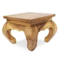 Produktbild: Oriental Galerie Opiumtisch Natur - 25cm Beistelltisch Pflanzenhocker Thailand Shisha-Tisch Akazie Holz Inkl. Südostasien Bildband als PDF Datei