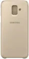 Produktbild: Samsung Wallet Cover für Galaxy A6 (2018) (gold) Schutz-/Design-Cover