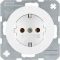 Produktbild: Berker SCHUKO-Steckdose pows/gl 47432089