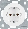 Produktbild: Berker SCHUKO-Steckdose pows/gl 47432089 Steckdosen SCHUKO-Steckdose