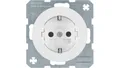 Produktbild: Berker R.1/R.3 Einzelsteckdose Schuko 16A 250V weiß 47432089