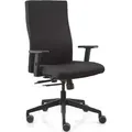 Produktbild: Trendoffice to-strike, Gepolsterter Sitz, Gepolsterte Rückenlehne, Schwarz, Schwarz, Stoff, Stoff - Schwarz
