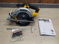 Produktbild: Dewalt DCS391 Akku-Handkreissäge Solo, 165 mm, 18V, I38641