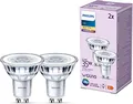 Produktbild: Philips LED Lampe ersetzt 35W, GU10 Reflektor, warmweißes Licht (2700K), 255 Lumen, 2er Pack, Matt