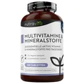 Produktbild: Multivitamin & Mineralstoffe - 365 hochdosierte Tabletten mit Bioaktiv-Formen und Premium-Rohstoffen - Unabhängig Laborgetestet - vegane, Multivitamintabletten mit 26 aktiven Vitamine