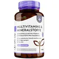 Produktbild: Multivitamin & Mineralstoffe - 365 hochdosierte Tabletten mit Bioaktiv-Formen