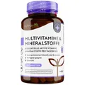 Produktbild: Multivitamin & Mineralstoffe - 365 hochdosierte Tabletten mit Bioaktiv-Formen...
