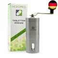 Produktbild: HEXOMED Premium Tablettenmörser aus rostfreiem Edelstahl zum Drehen -