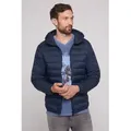 Produktbild: Outdoorjacke CAMP DAVID, Damen, Gr. XL, blau, Material: 100% Polyamid, Futter: 100% Polyester, Füllung: 100% Polyester, bedruckt, bestickt, slim fit normal, eingesetzt elastischer Bund, Jacken Outdoorjacke, mit Innentaschen