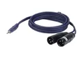 Produktbild: DAP Audio Adapterkabel, 6m, Miniklinke Stereo / 2x XLR male