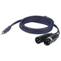 Produktbild: DAP FL46 - stereo mini Jack > 2 XLR/M 3 p. 6m