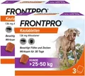 Produktbild: Boehringer Ingelheim VETMED Frontpro 136 mg für Hunde 25-50 kg 2 x 3 Kautabletten - 2 x 3 Kautabletten