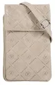 Produktbild: bruno banani Umhängetasche Echt Leder Damen beige 021828 Kleine Leder Schultertasche, Praktische Crossbody Bag, 3 Visitenkartenfächer, 1 Hauptfach