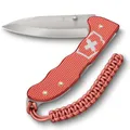 Produktbild: Victorinox Taschenmesser Evoke Alox Limited Edition 2025, 5 Funktionen, Swiss Made, Klappmesser mit großer Klinge, inkl. Geschenkbox, Stone Red