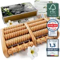 Produktbild: ® Fußmassageroller Holz - FSC®100% - Fußmassagegerät - Massage Roller für Fuß...