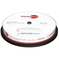 Produktbild: PRIMEON BD-Rohling BD-R DL 50GB 2-8x Cakebox 10 Stück printable ultragloss