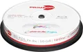 Produktbild: 10 PRIMEON BD-R DL 50GB 8x photo ultragloss Printable glänzend glossy bedruckbar