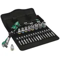 Produktbild: Wera 8100 SA 6 Zyklop Speed-Knarrensatz Ratschenkasten Steckschlüssel 28teilig