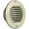 Produktbild: Marley - Lüftungsgitter Ø 100 Mm, Mit Fliegengitter, Edelstahl Lüftungsgitter